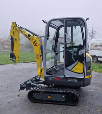 mini bager wacker neuson